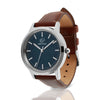 Relógio Magnus Brown Silver Blue 40mm