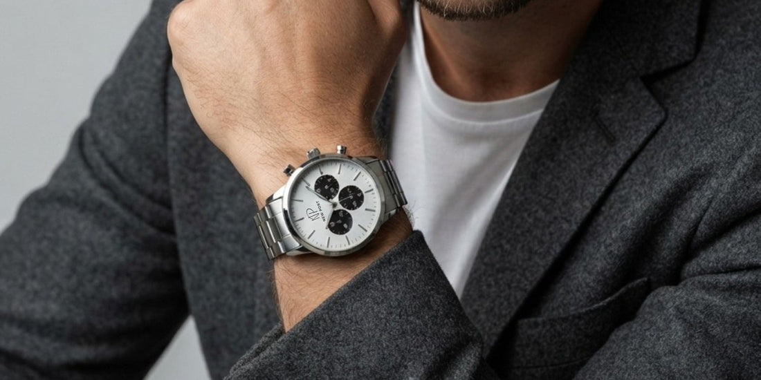 Relógio Horizon Cronógrafo Masculino 42mm: O Equilíbrio Perfeito Entre Potência e Sofisticação