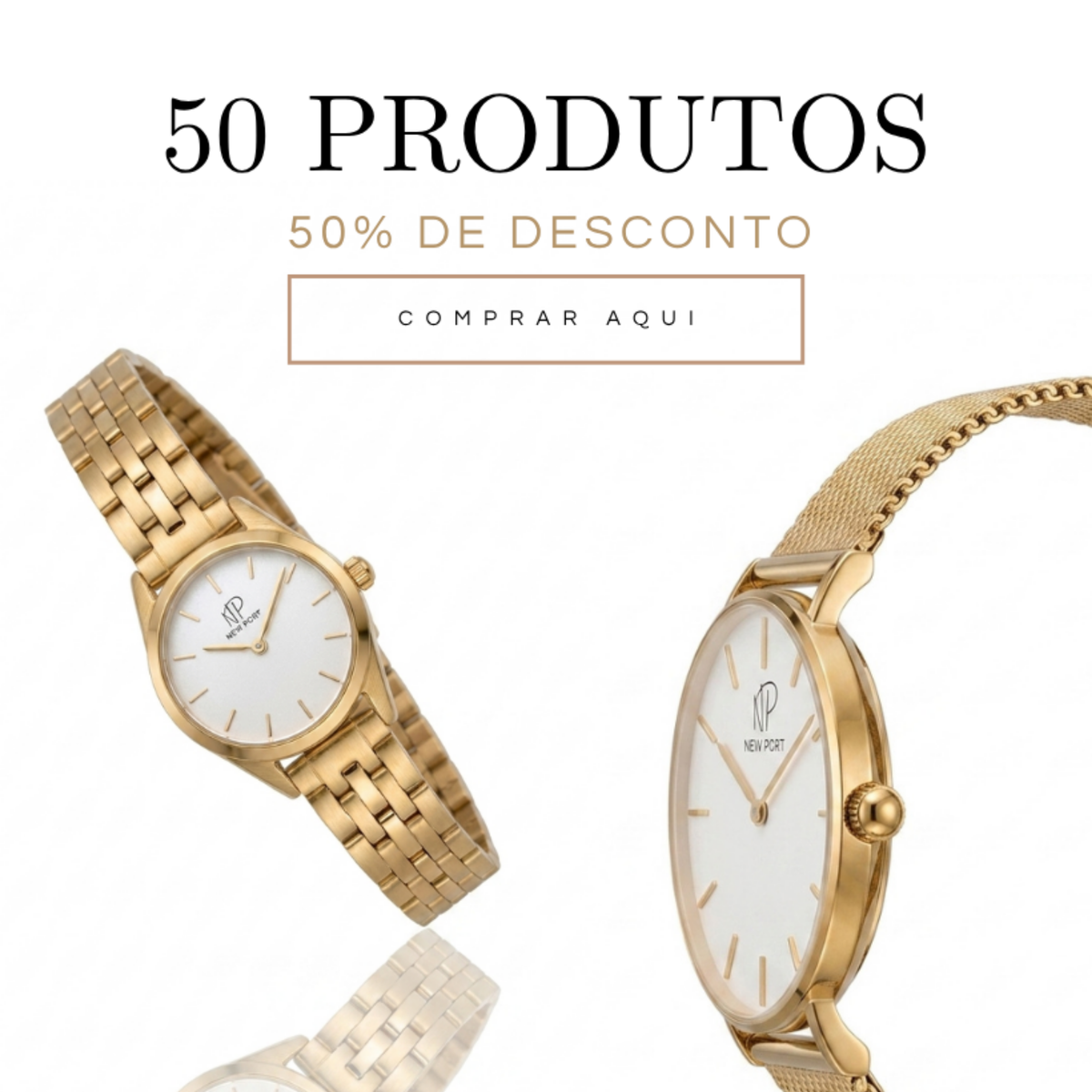 50 Produtos com 50% OFF
