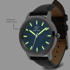 Relógio Magnus Black Silver Blue 40mm