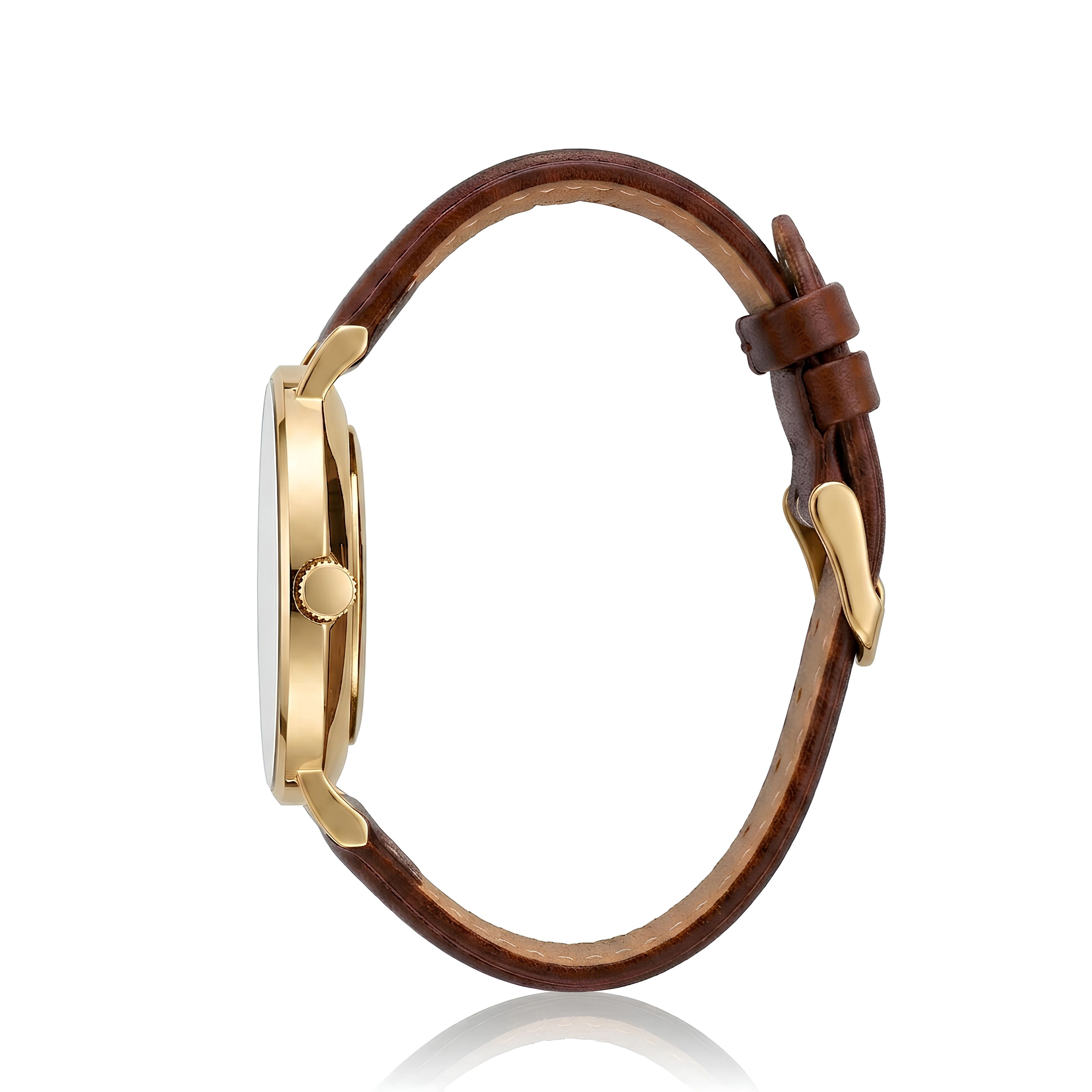 Relógio Wall Street Full Gold 32mm