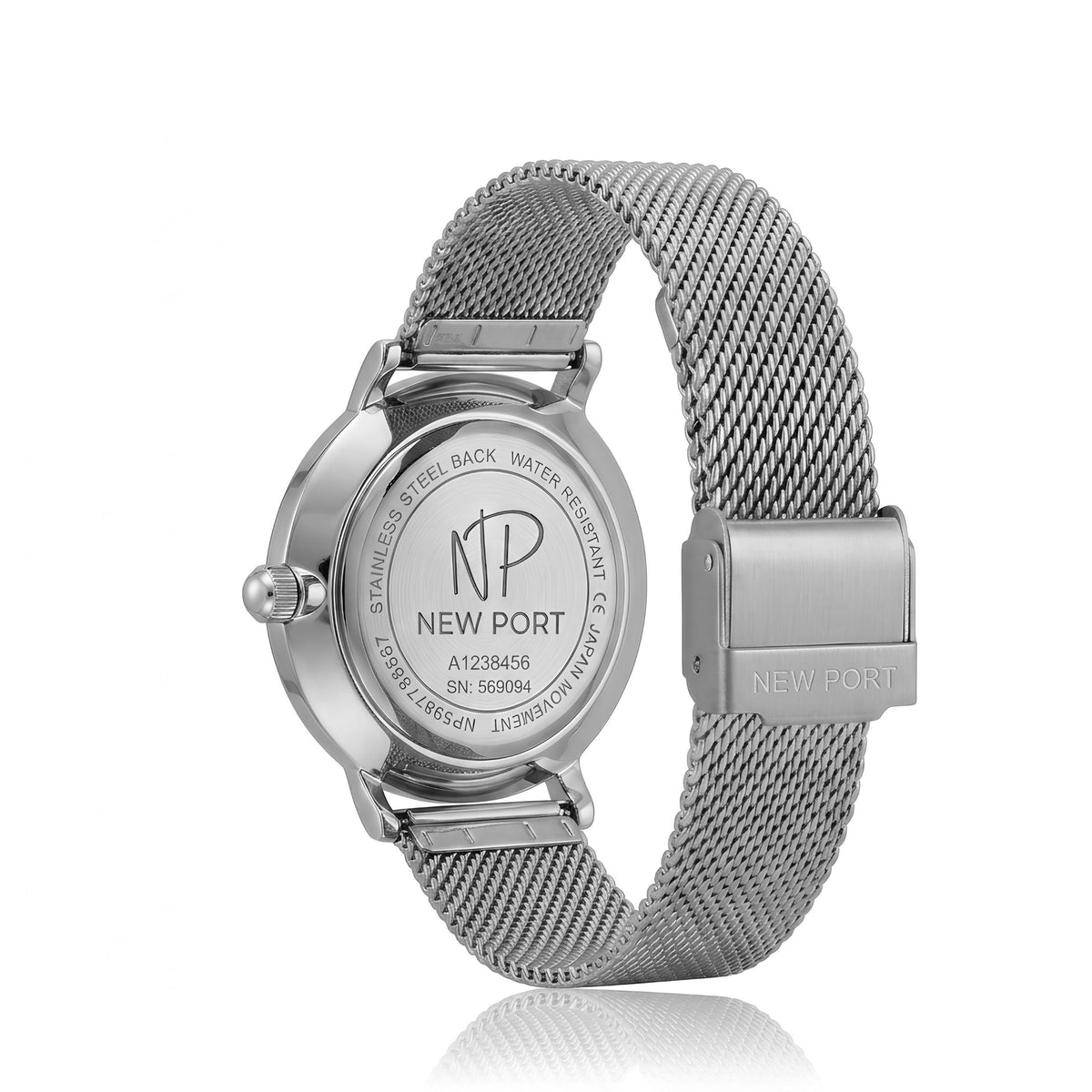 Relógio Perpétua Full Silver 32mm