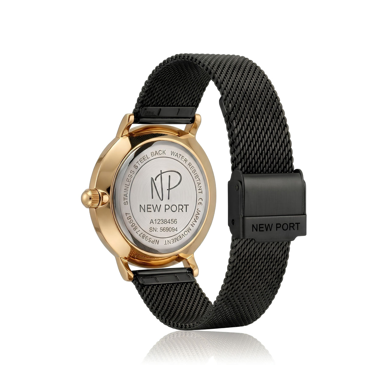 Relógio Lumiére Black Gold 32mm