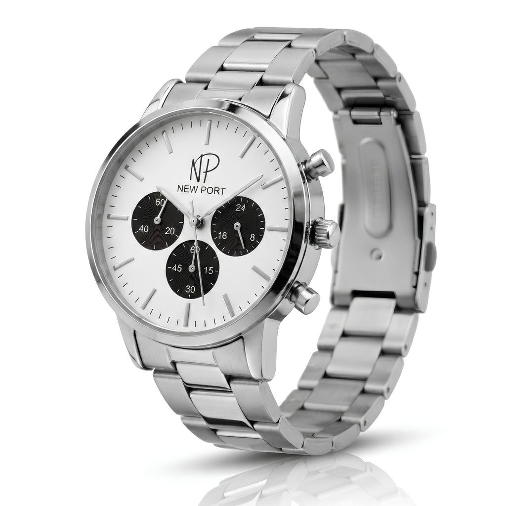 Relógio Horizon Chronograph White 42mm
