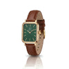 Relógio Piermont Brown Gold Green