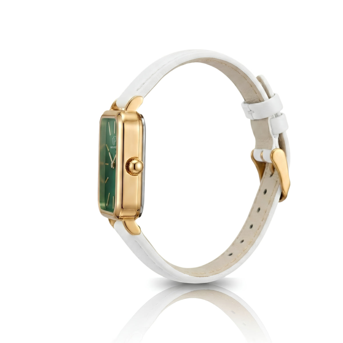 Relógio Piermont White Gold Green