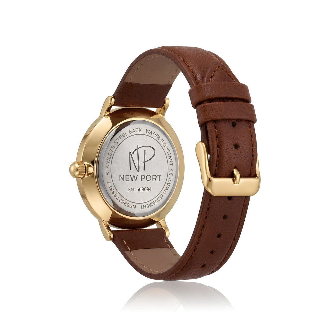 Relógio Wall Street Full Gold 32mm