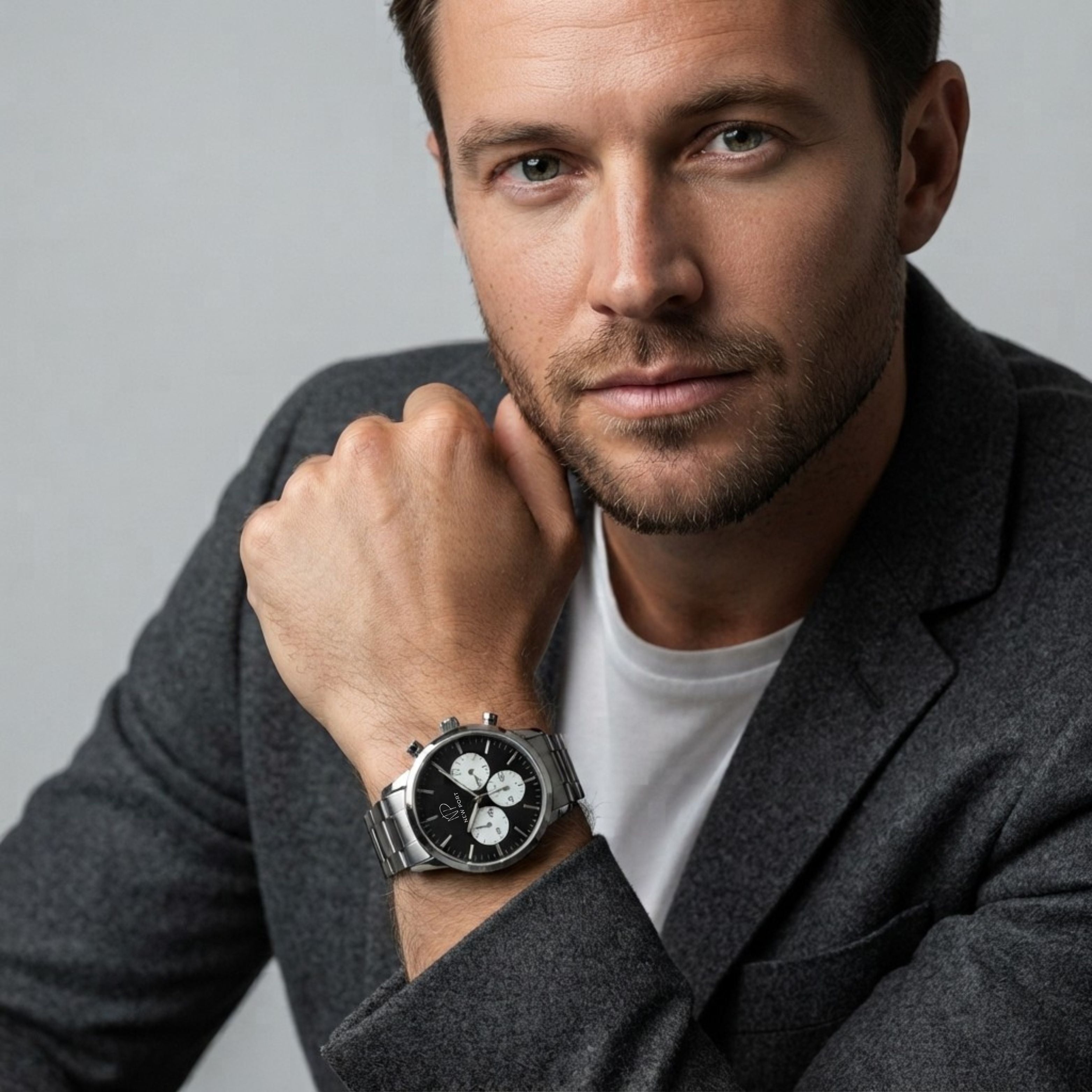 Relógio Horizon Chronograph Black 42mm