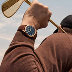 Relógio Magnus Brown Rosê Blue 40mm