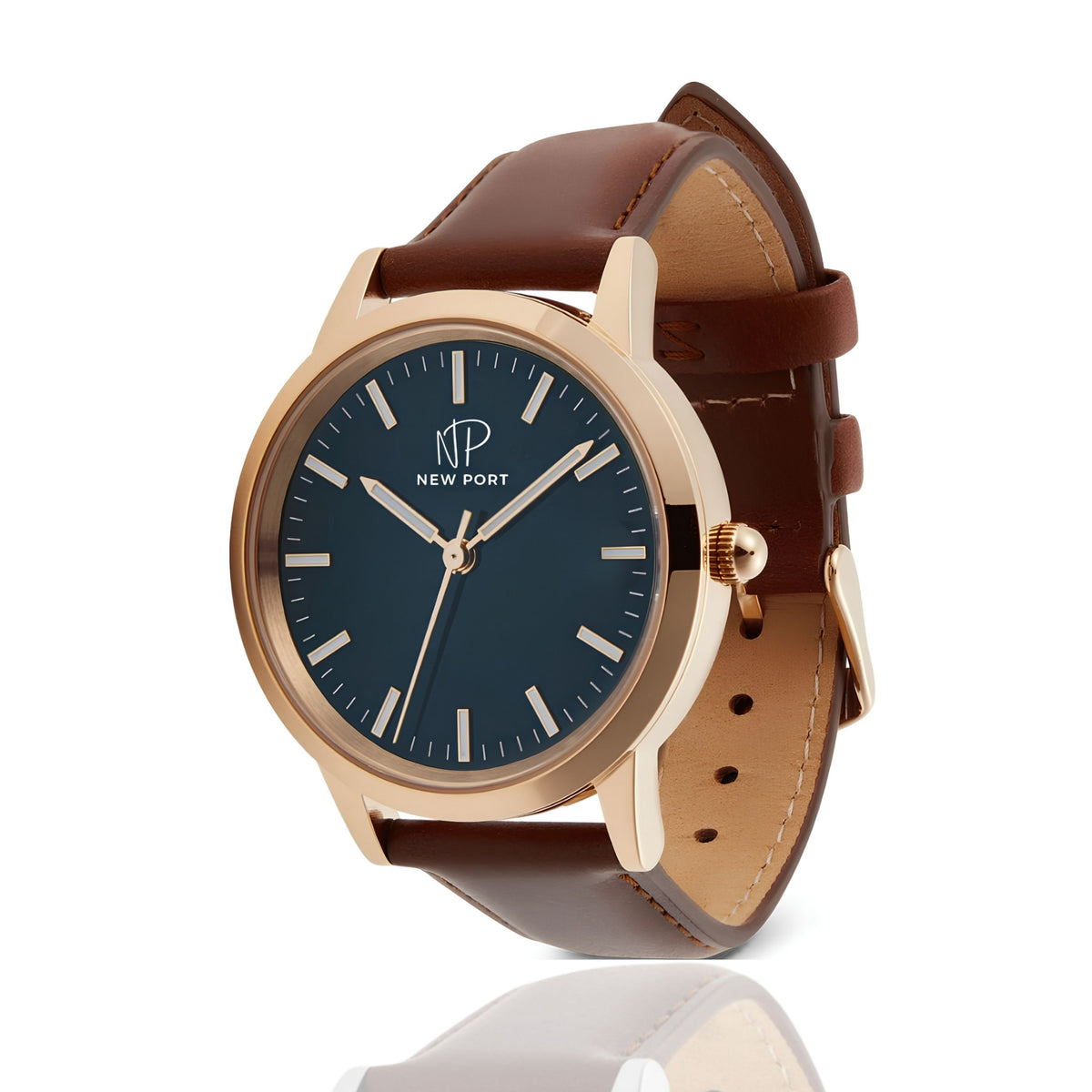 Relógio Magnus Brown Rosê Blue 40mm