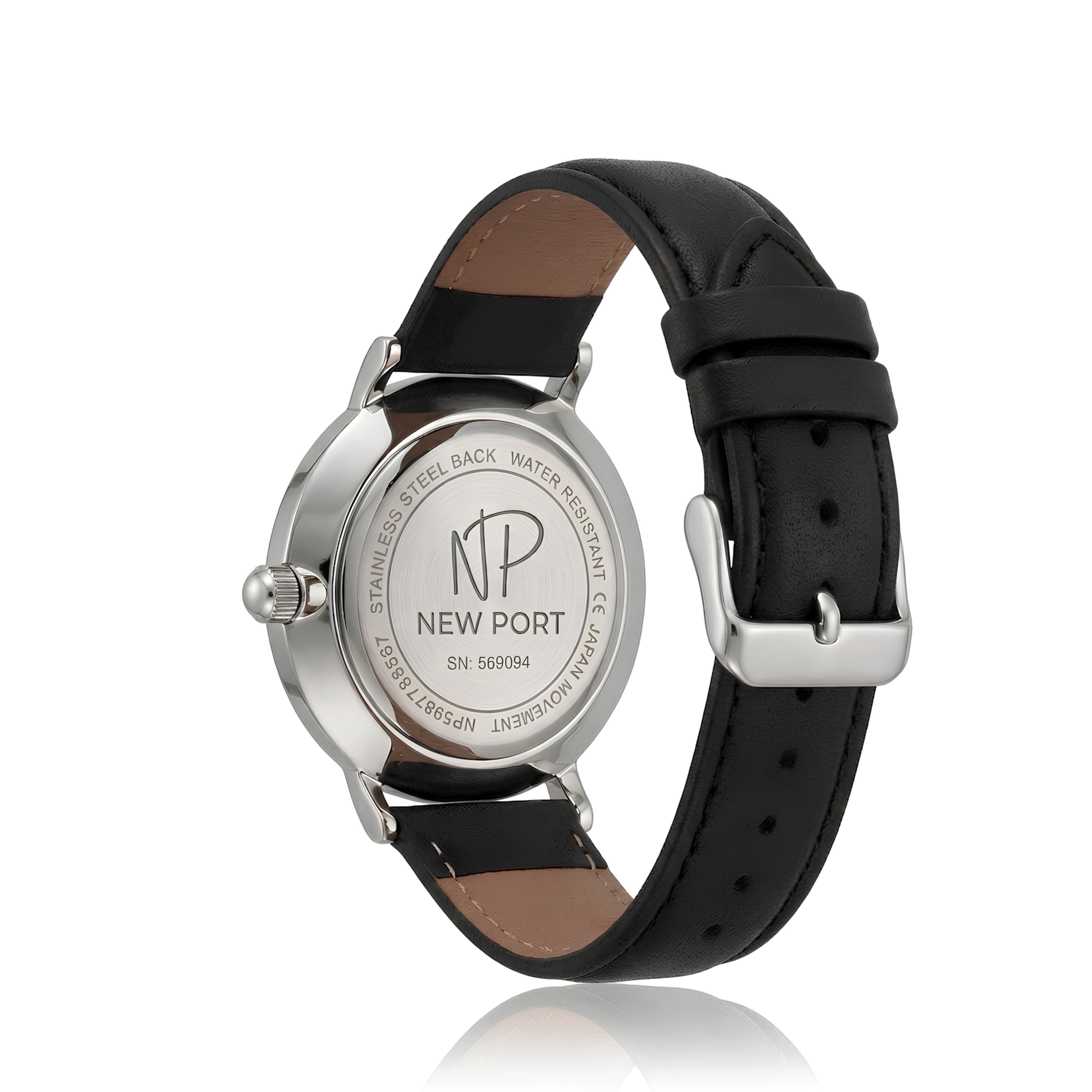 Relógio Riverside Black Silver 32mm
