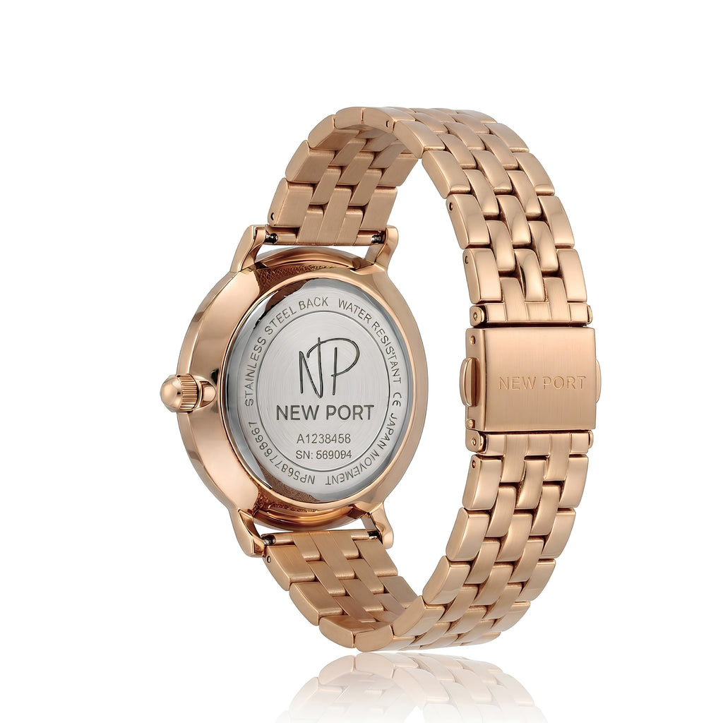 Relógio Nápole Rosê Gold 32mm
