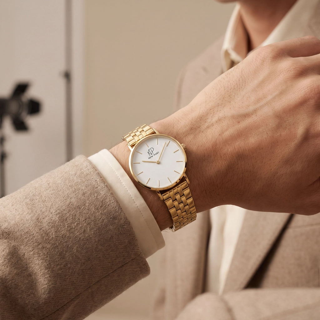 Relógio Nápole Gold 32mm